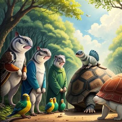 The Story of the Clever Tortoise! A Dive into Indonesian Folklore and the Triumph of Wit over Strength